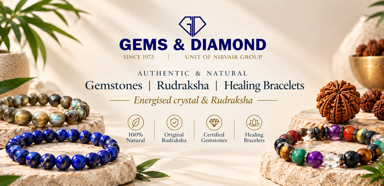 Gems N Diamond banner