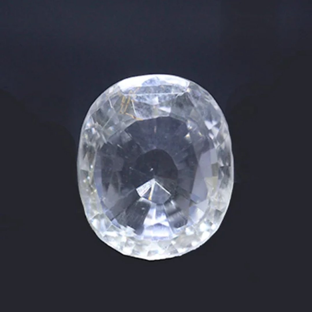 WHITE TOPAZ-6.55ct