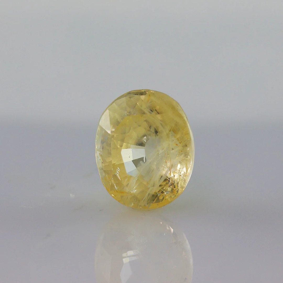 NATURAL YELLOW SAPPHIRE – 9.04CT