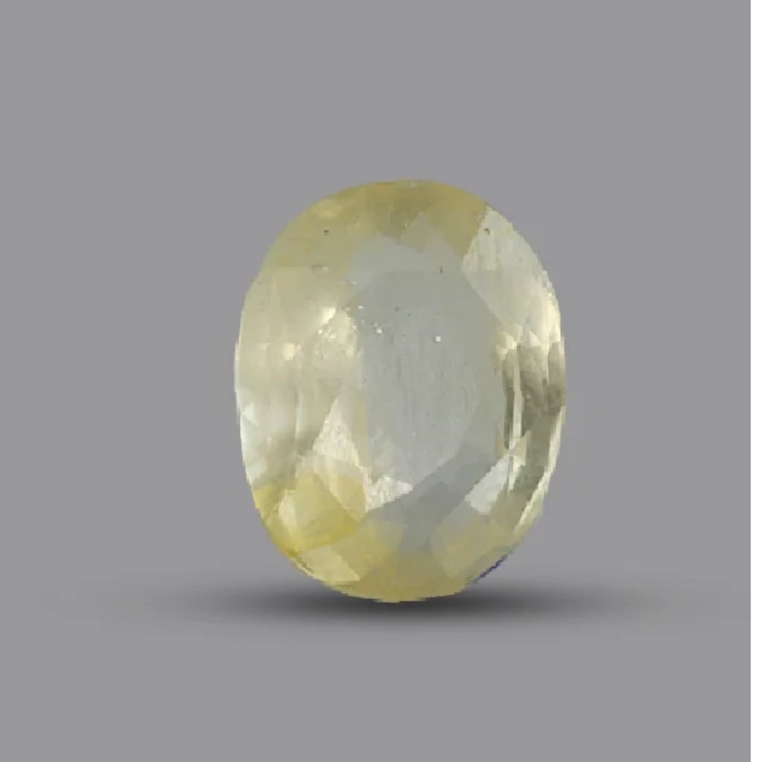 NATURAL YELLOW SAPPHIRE-5.12CT