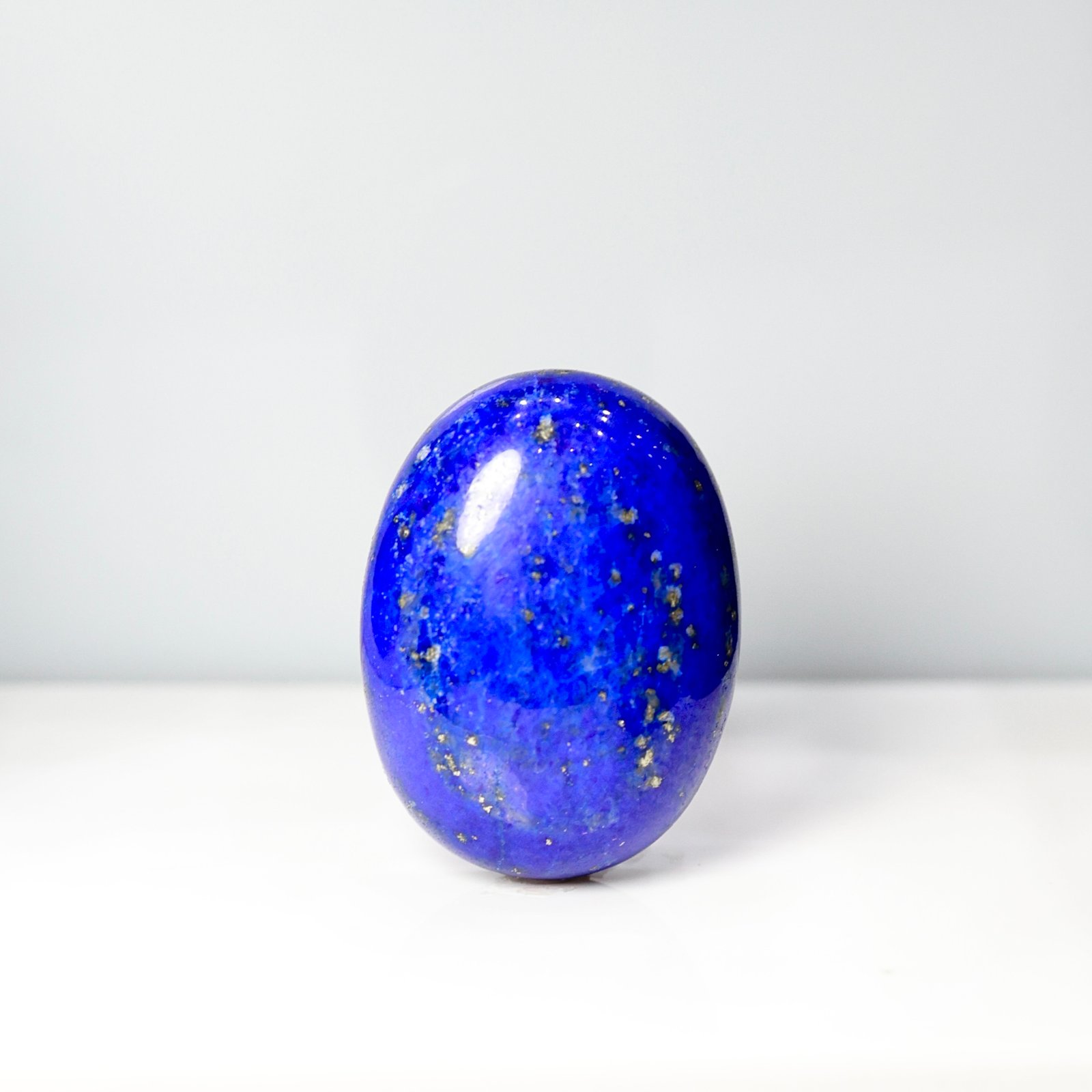 13.56 Ct Finest Natural Lapis Lazuli Gemstone | Elegant Oval Cut | Original Untr