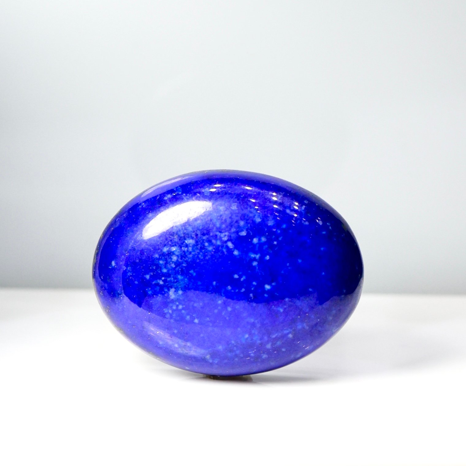 16.53 Ct Luxury Natural Lapis Lazuli Gemstone | Classic Oval Cut | Original Untr