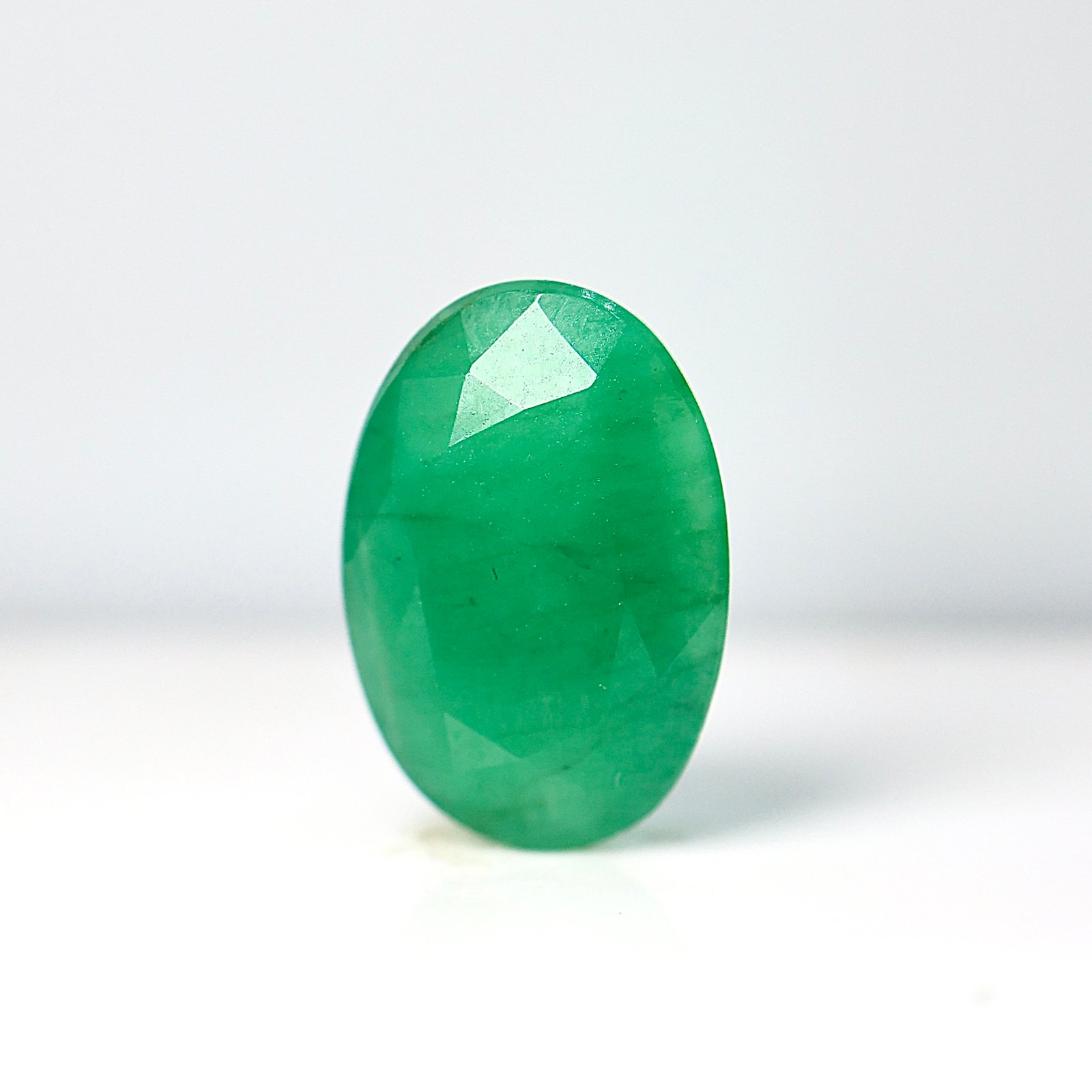 4.38CT Natural Brazilian Emerald Oval Cut | Unheated & Untreated Certified Loose