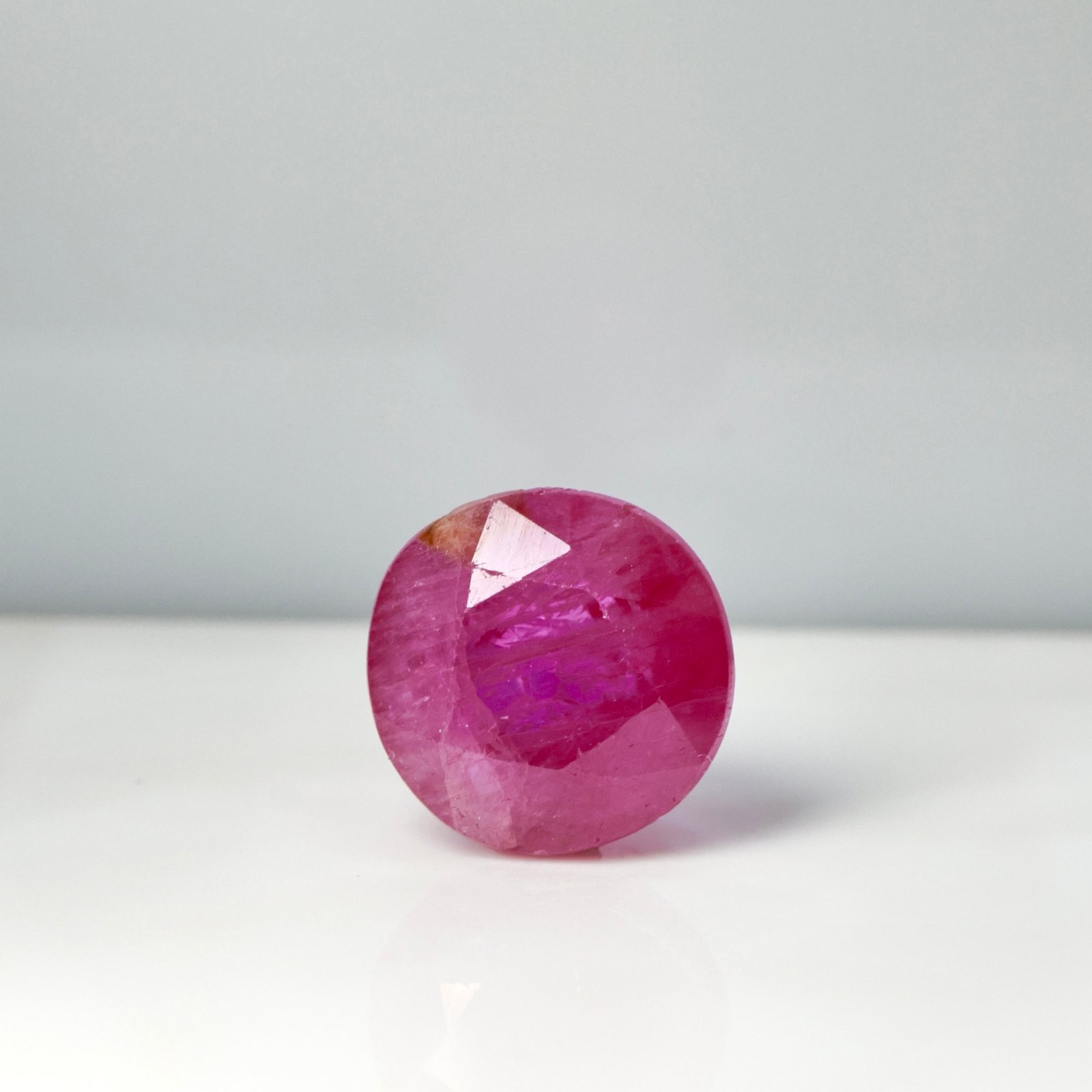 5.00CT Natural Ruby Oval Cut | Unheated & Untreated Certified Loose Gemstone