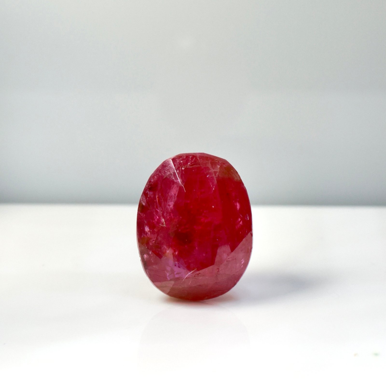 6.23CT Natural Burma Ruby Oval Cut | Unheated & Untreated Certified Loose Gemsto