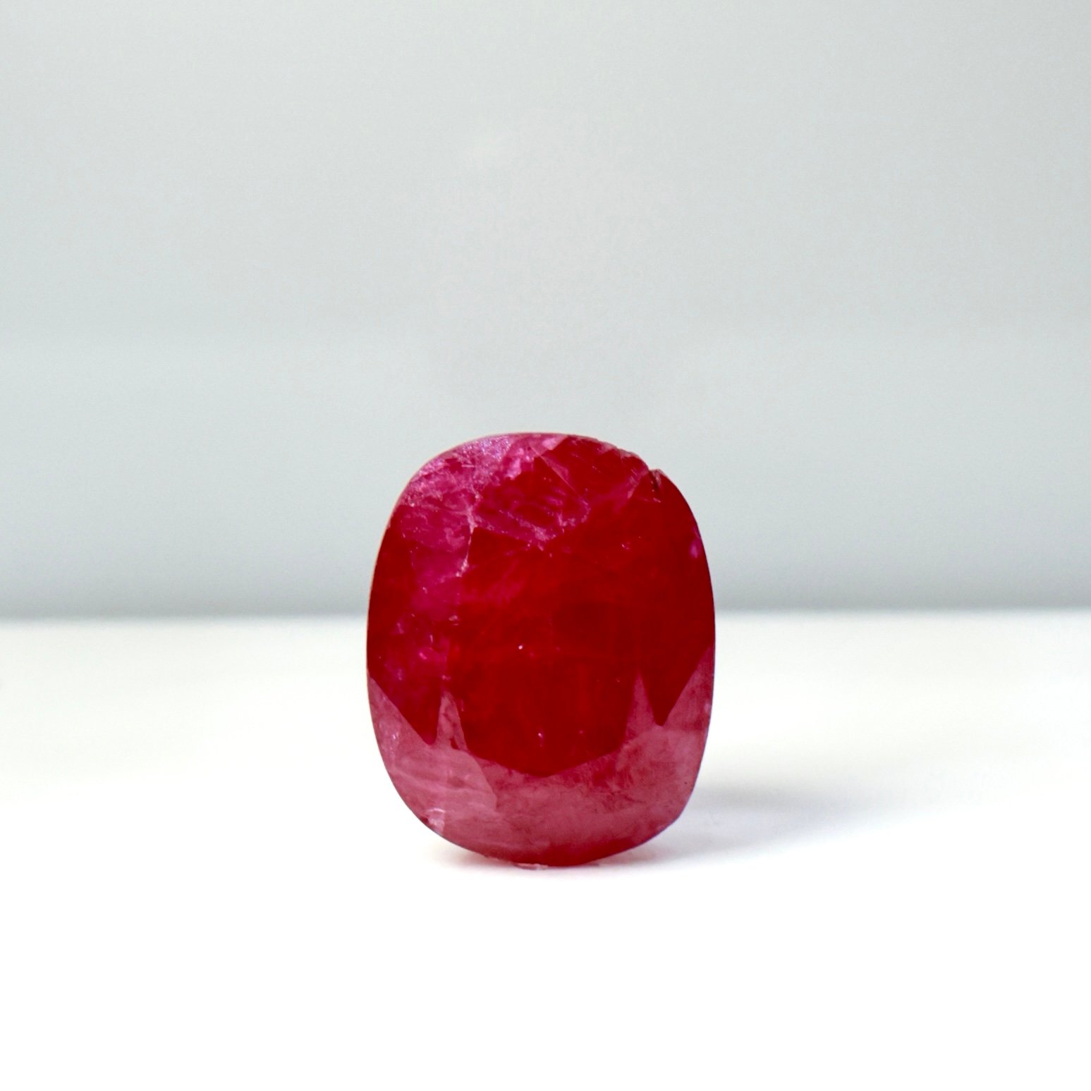 4.42CT Natural Burma Ruby Oval Cut | Unheated & Untreated Certified Loose Gemsto