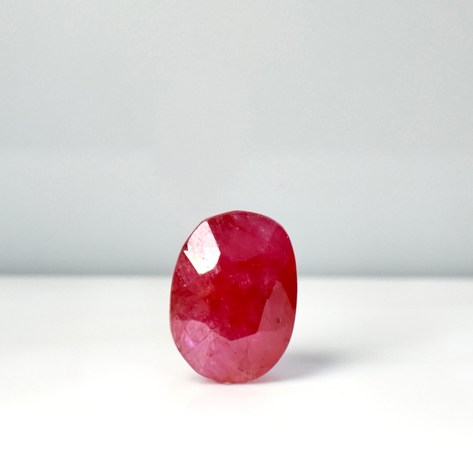 2.89CT Natural Burma Ruby Oval Cut | Unheated & Untreated Certified Loose Gemsto
