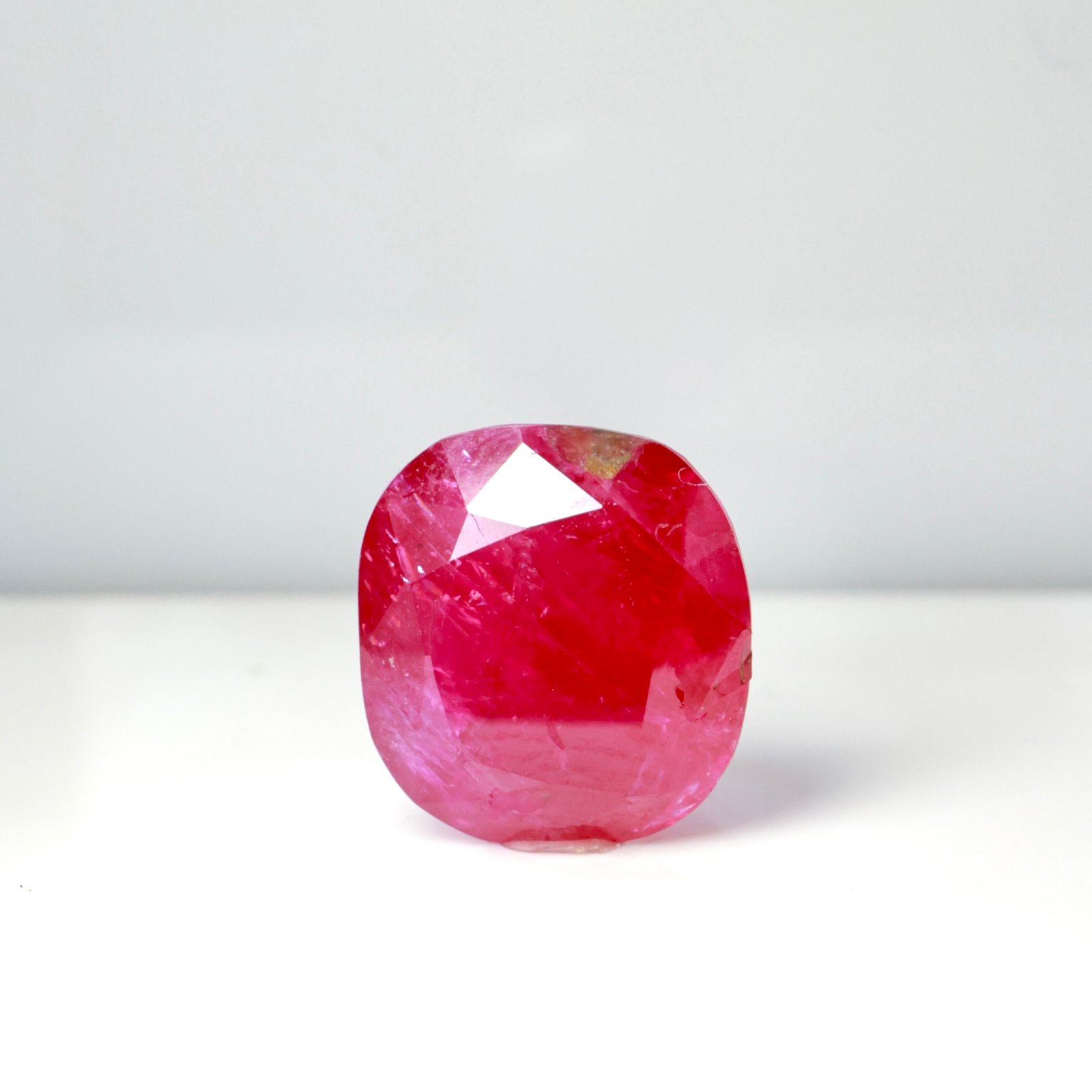 8.27CT Natural Burma Ruby Cushion Cut | Unheated & Untreated Loose Gemstone