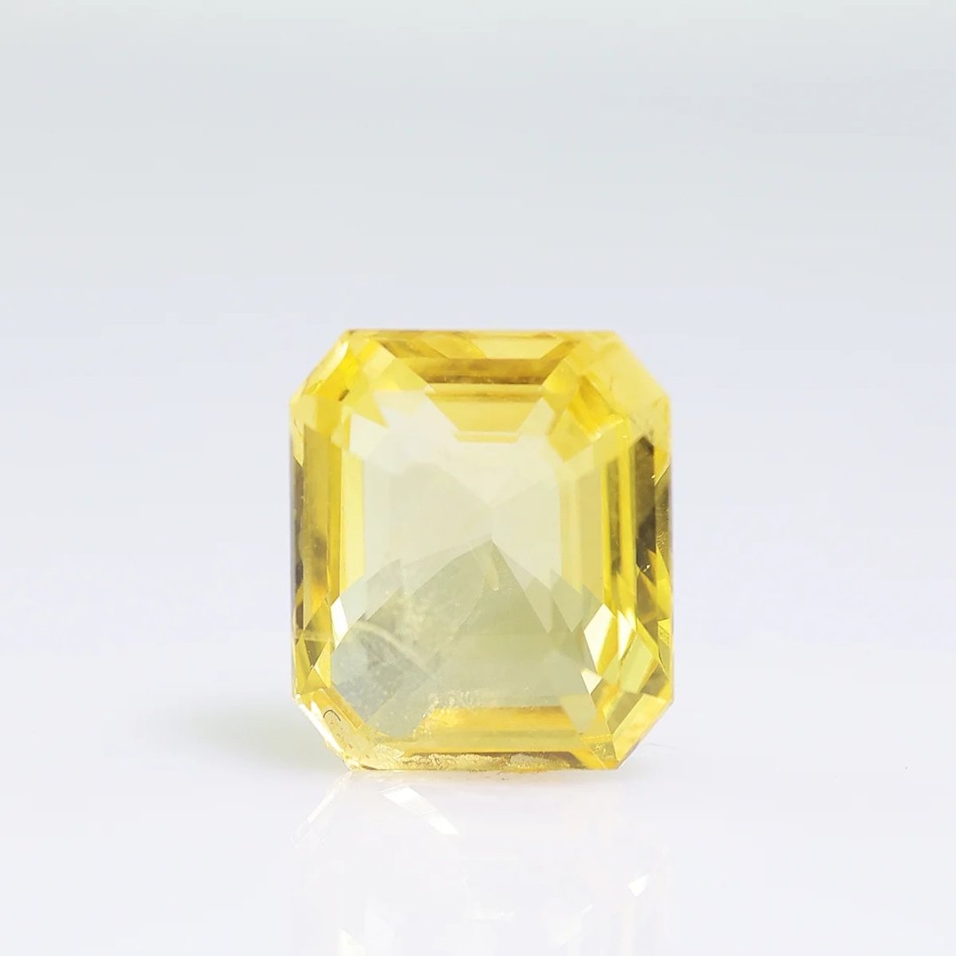 NATURAL YELLOW SAPPHIRE – 6.19CT