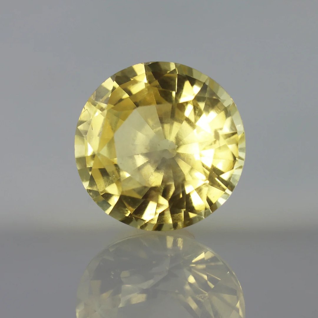 NATURAL YELLOW SAPPHIRE-11.06CT