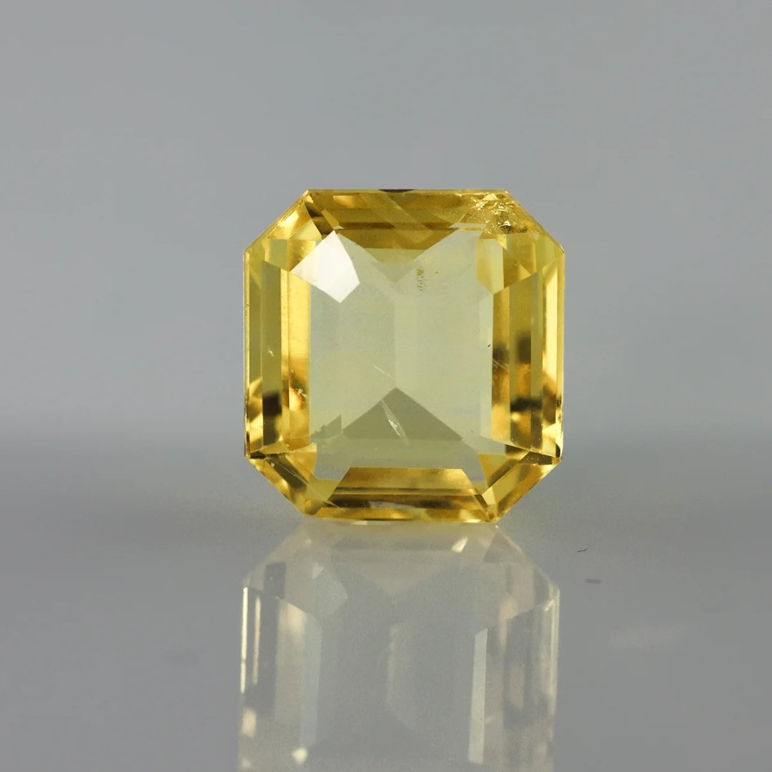 Yellow Sapphire- 9.68Ct.